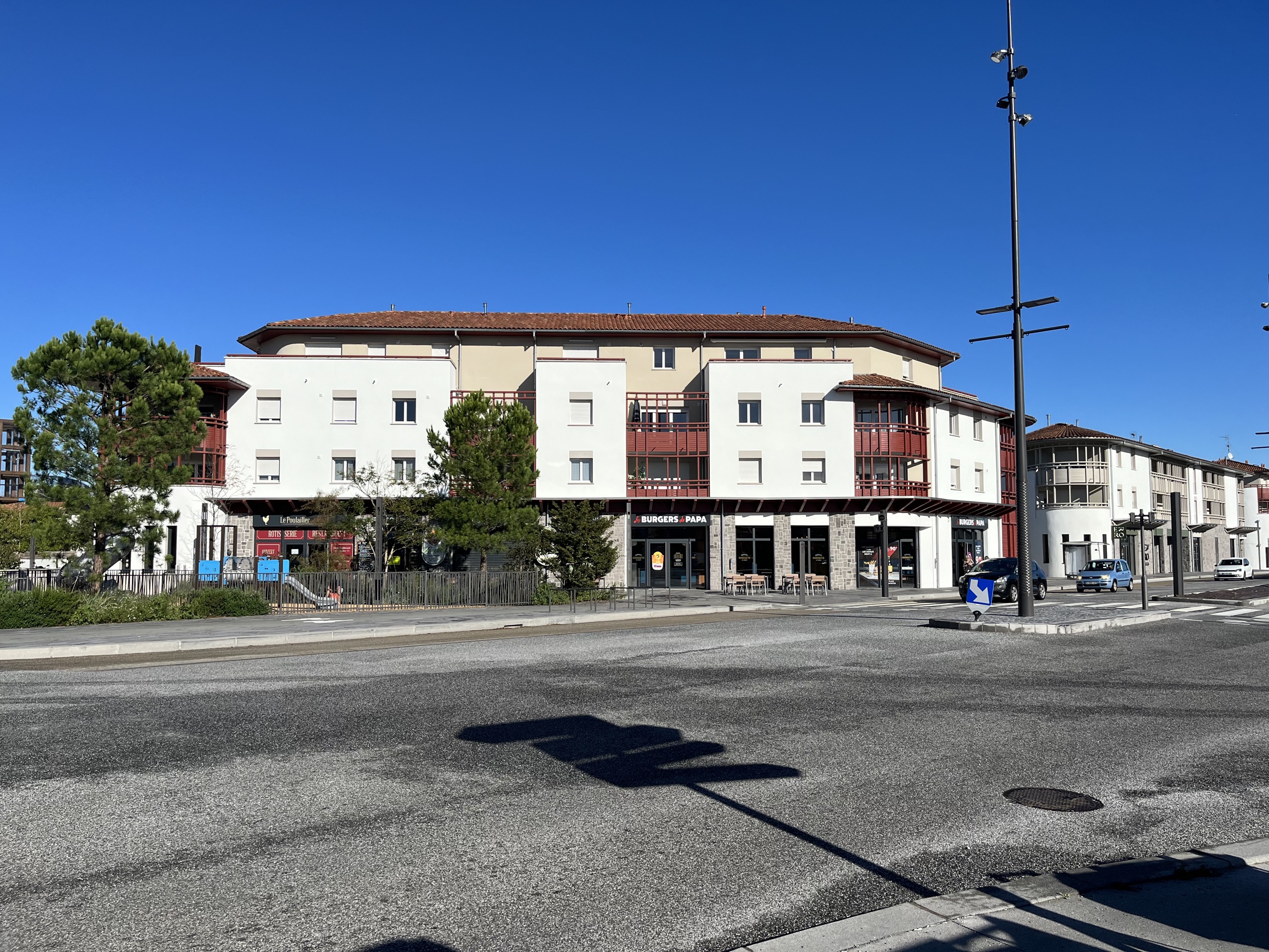 Vue extérieure du batiment