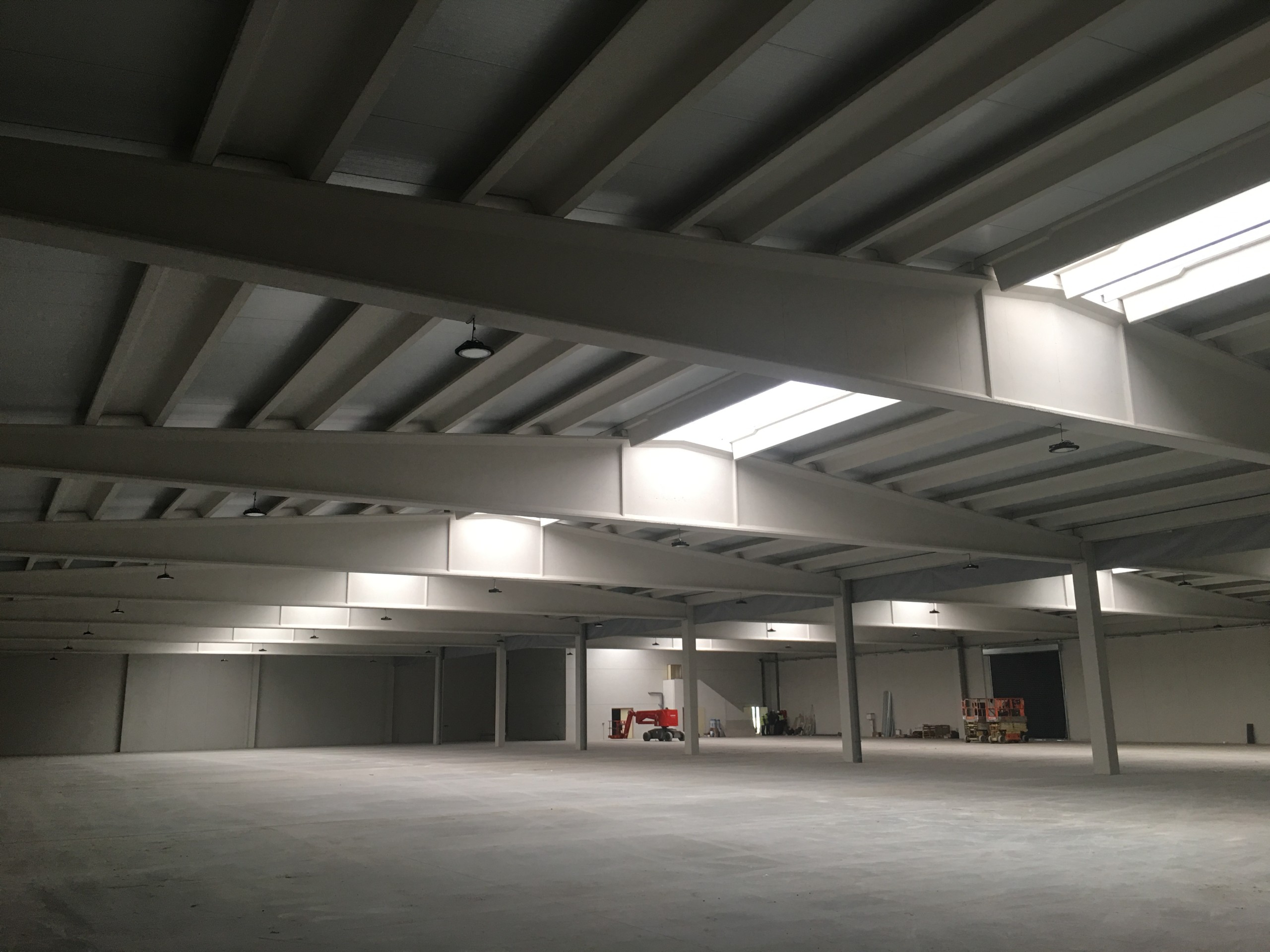 Vue intérieur plafond