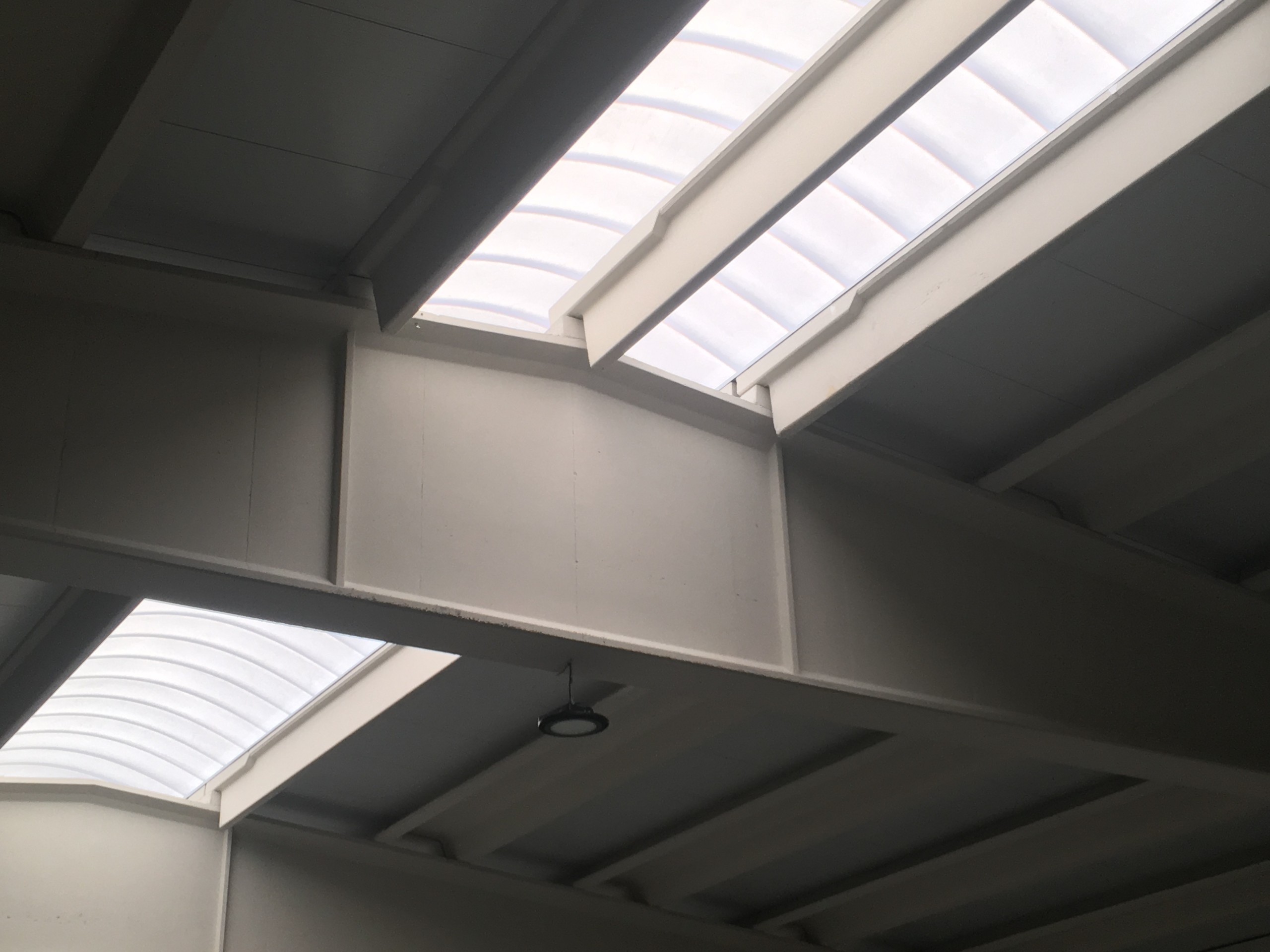 Vue intérieur plafond