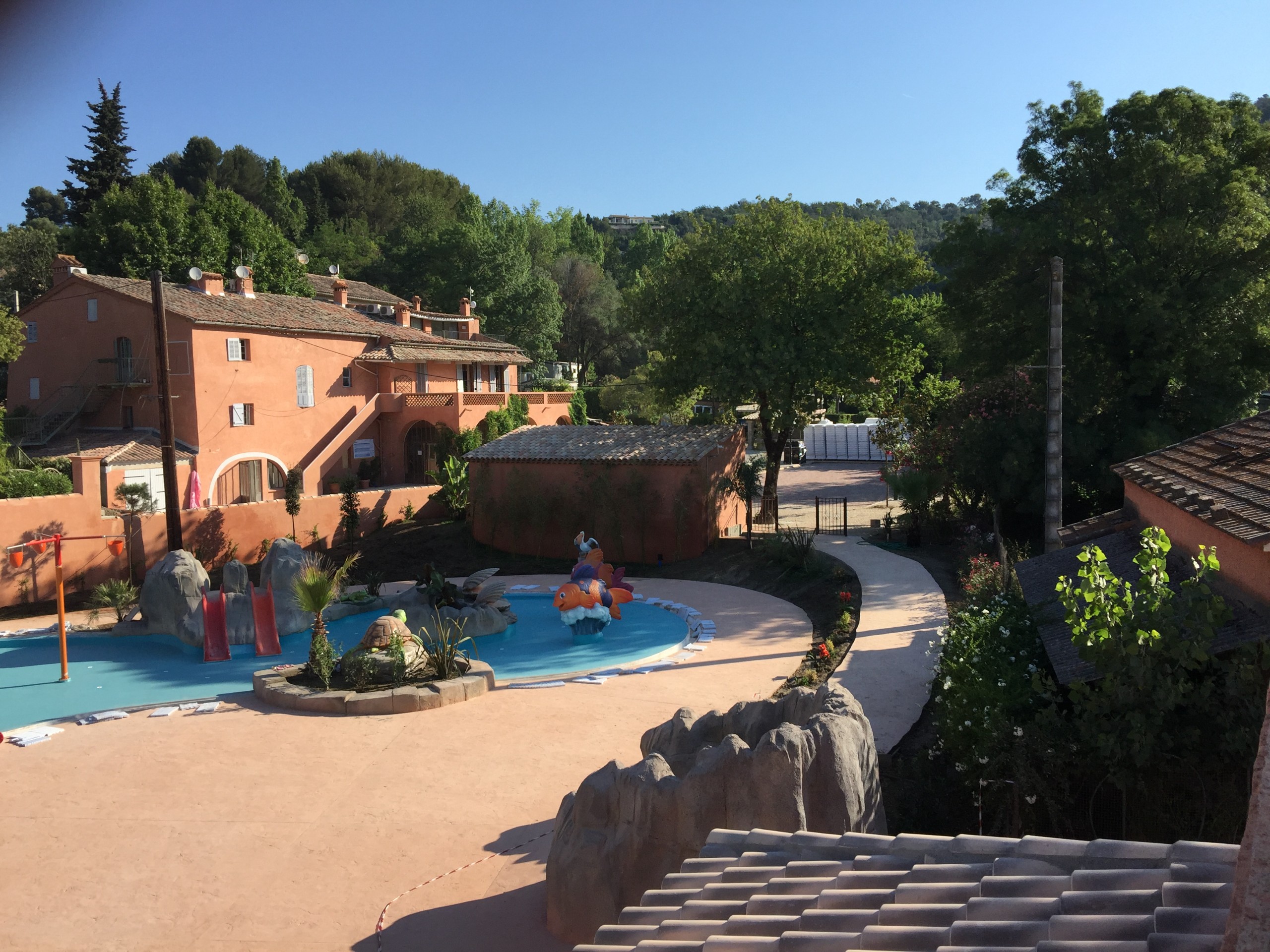 Vue piscine