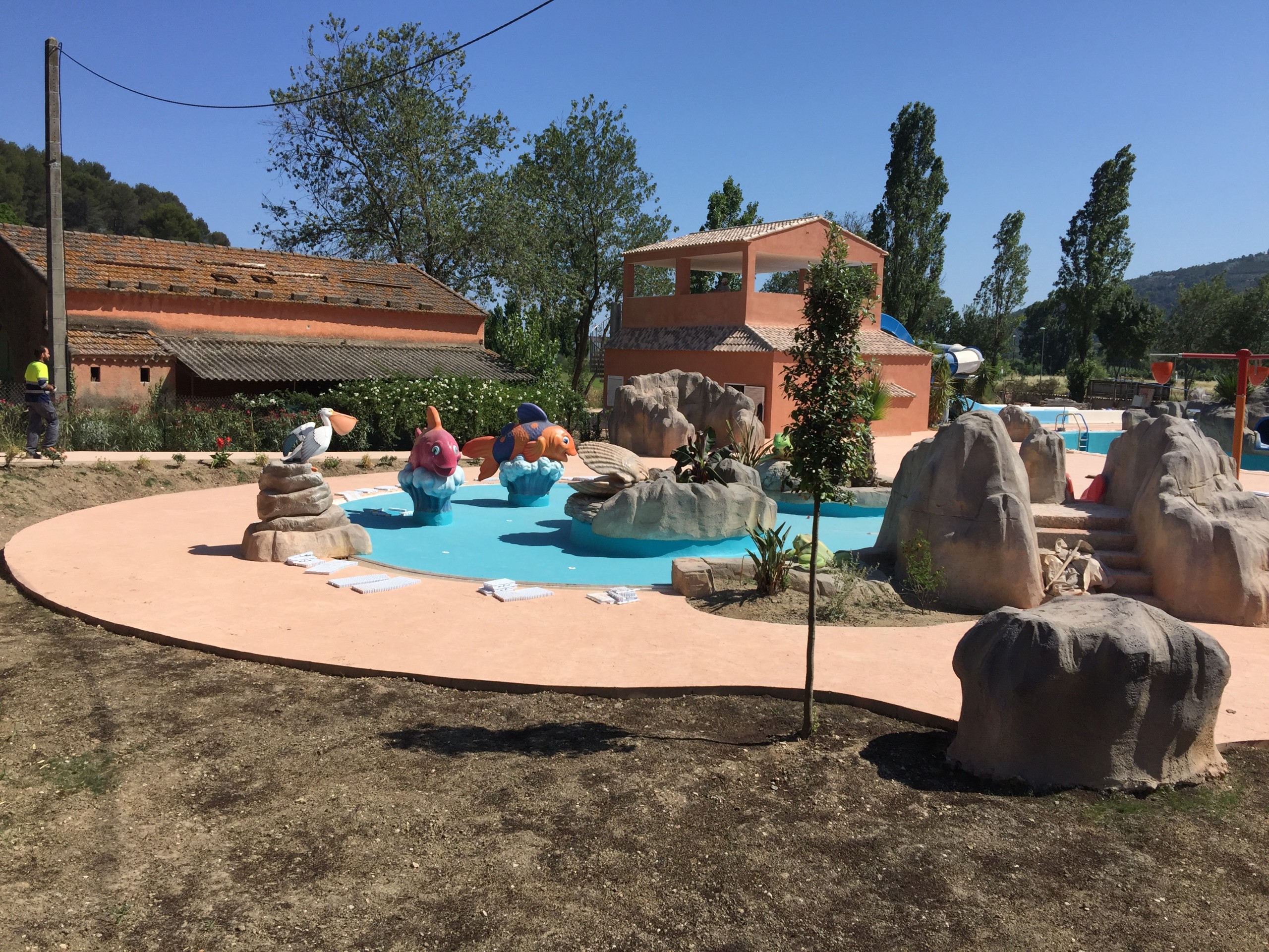 Vue piscine