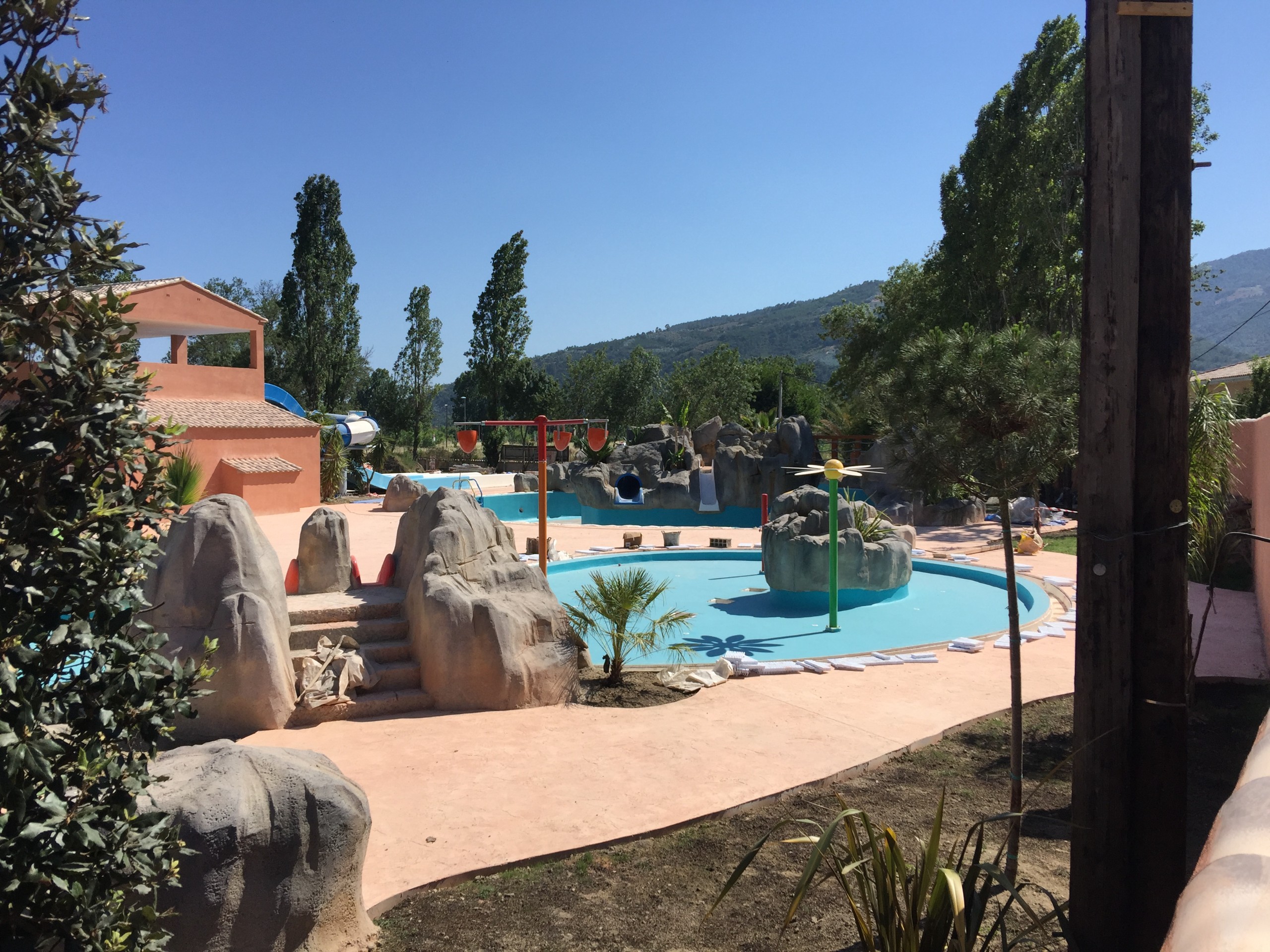 Vue piscine